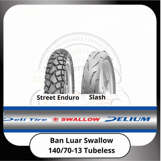 Ban Luar Swallow Tubeless 140/70-13