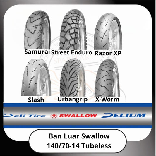 Ban Luar Swallow Tubeless 140/70-14
