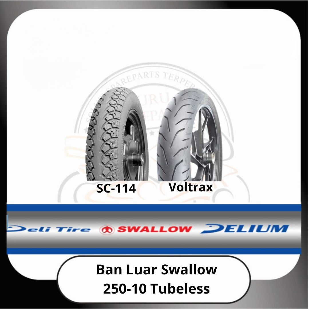 Ban Luar Swallow Tubeless 250-10