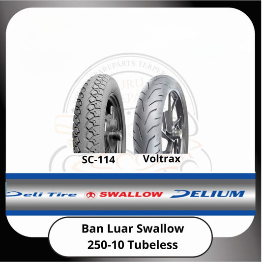 Ban Luar Swallow Tubeless 250-10
