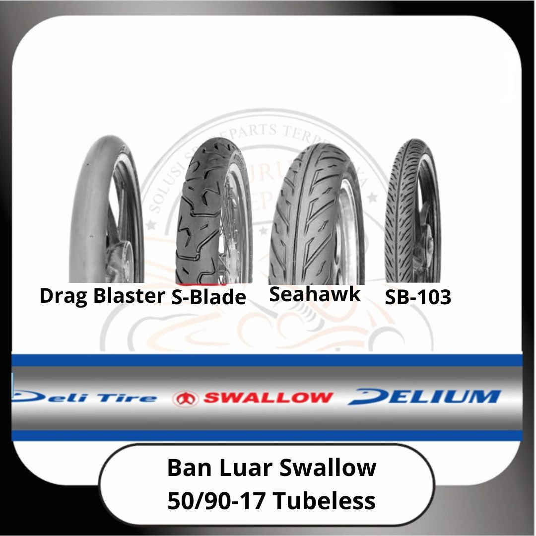 Ban Luar Swallow Tubeless 50/90-17