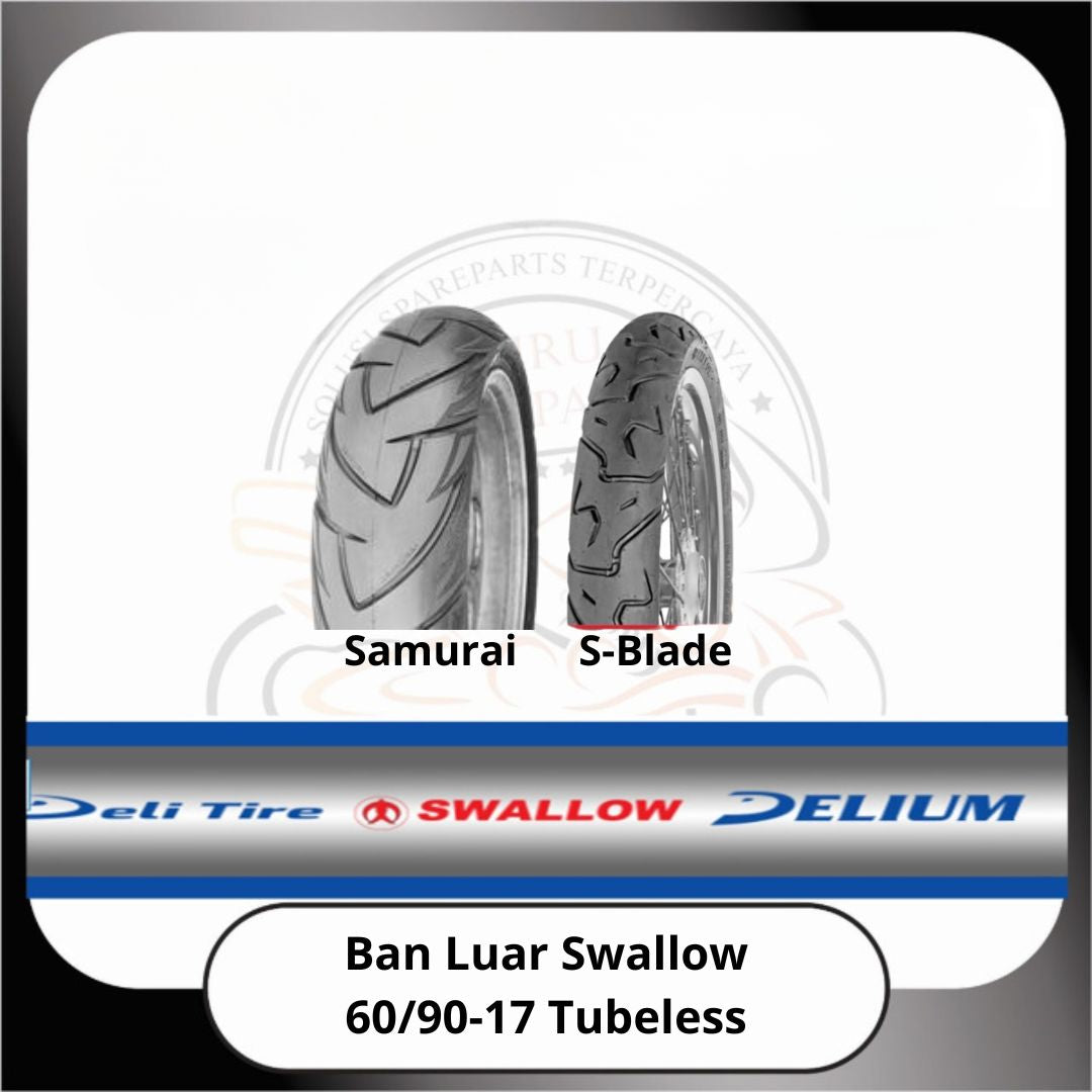 Ban Luar Swallow Tubeless 60/90-17