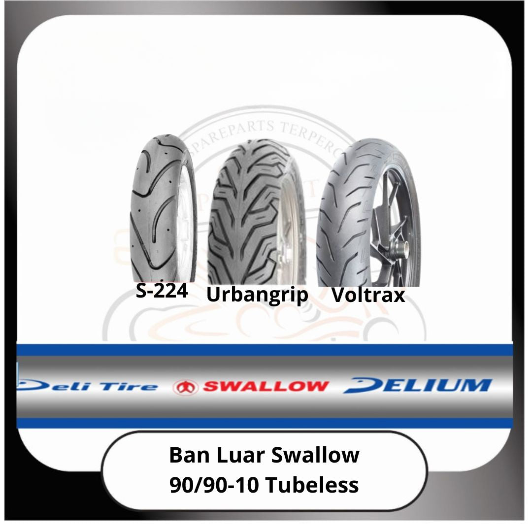 Ban Luar Swallow Tubeless 90/90-10