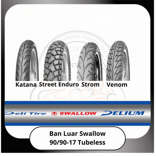 Ban Luar Swallow Tubeless 90/90-17