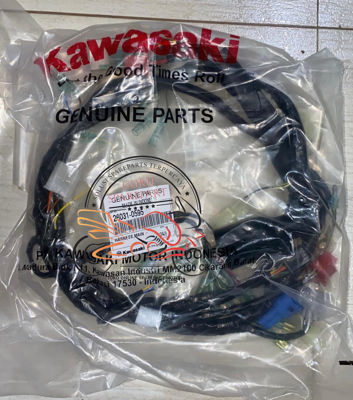 Kawasaki Kabel Body Komplit Ninja Original