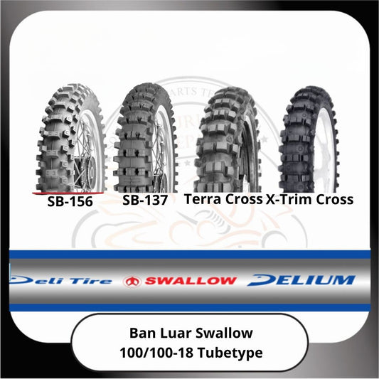 Ban Luar Swallow Tubetype 100/100-18
