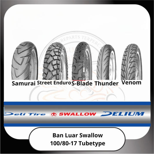 Ban Luar Swallow Tubetype 100/80-17