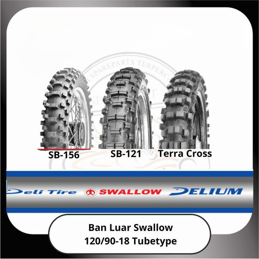 Ban Luar Swallow Tubetype 120/90-18