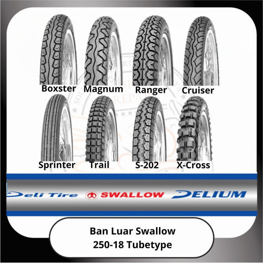 Ban Luar Swallow Tubetype 250-18