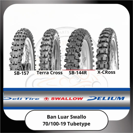 Ban Luar Swallow Tubetype 70/100-19