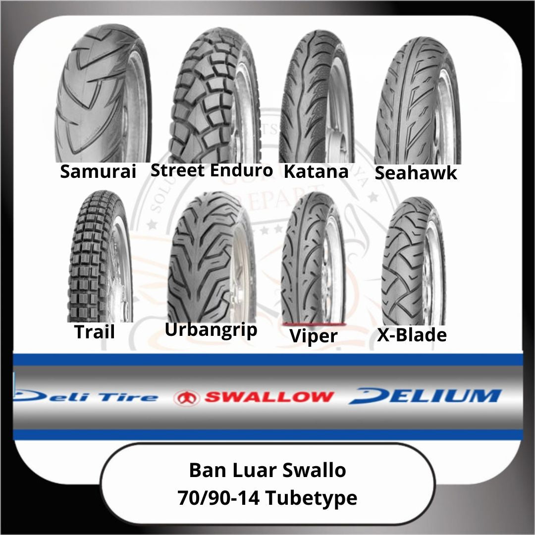 Ban Luar Swallow Tubetype 70/90-14