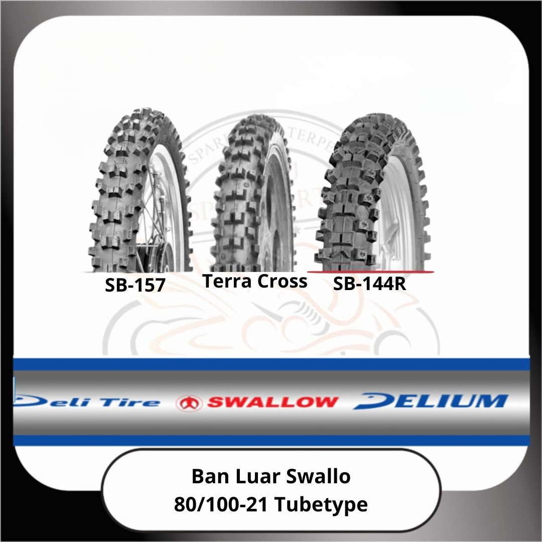 Ban Luar Swallow Tubetype  80/100-21