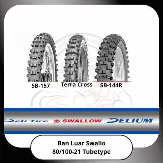 Ban Luar Swallow Tubetype  80/100-21