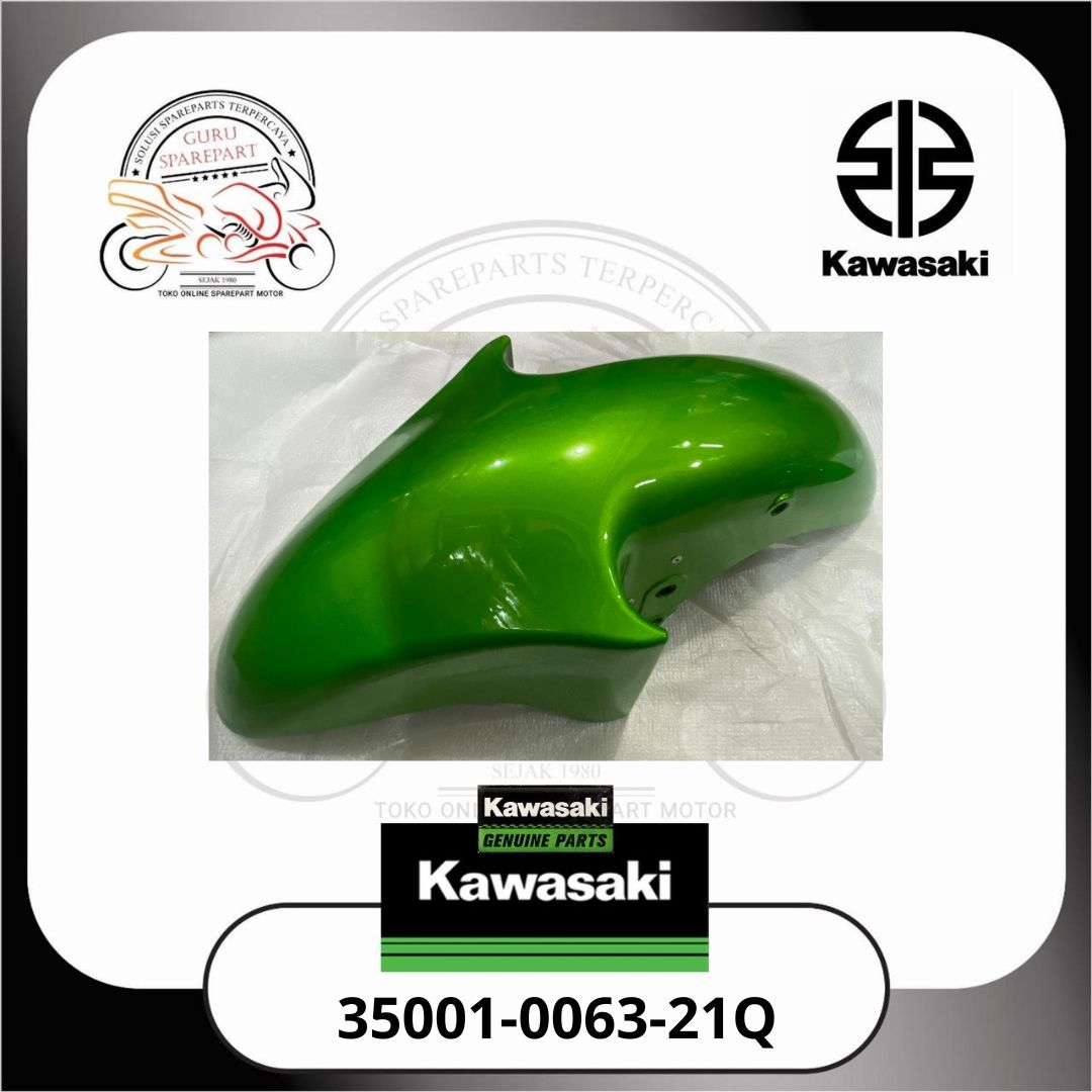 Kawasaki Spakbor Depan Sayap depan Ninja 150 R SS KIS lama Original 35001-0063
