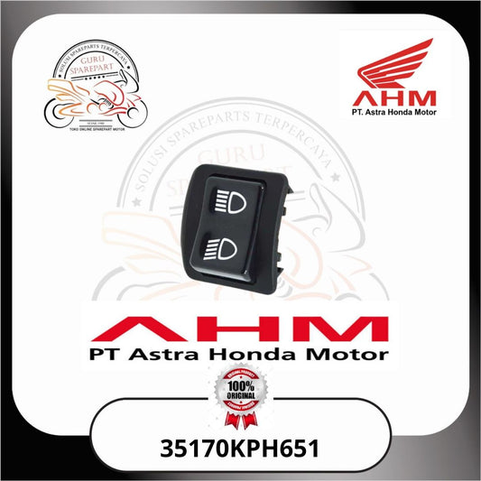 Honda Saklar Dimmer Honda Supra X 125 35170KPH651