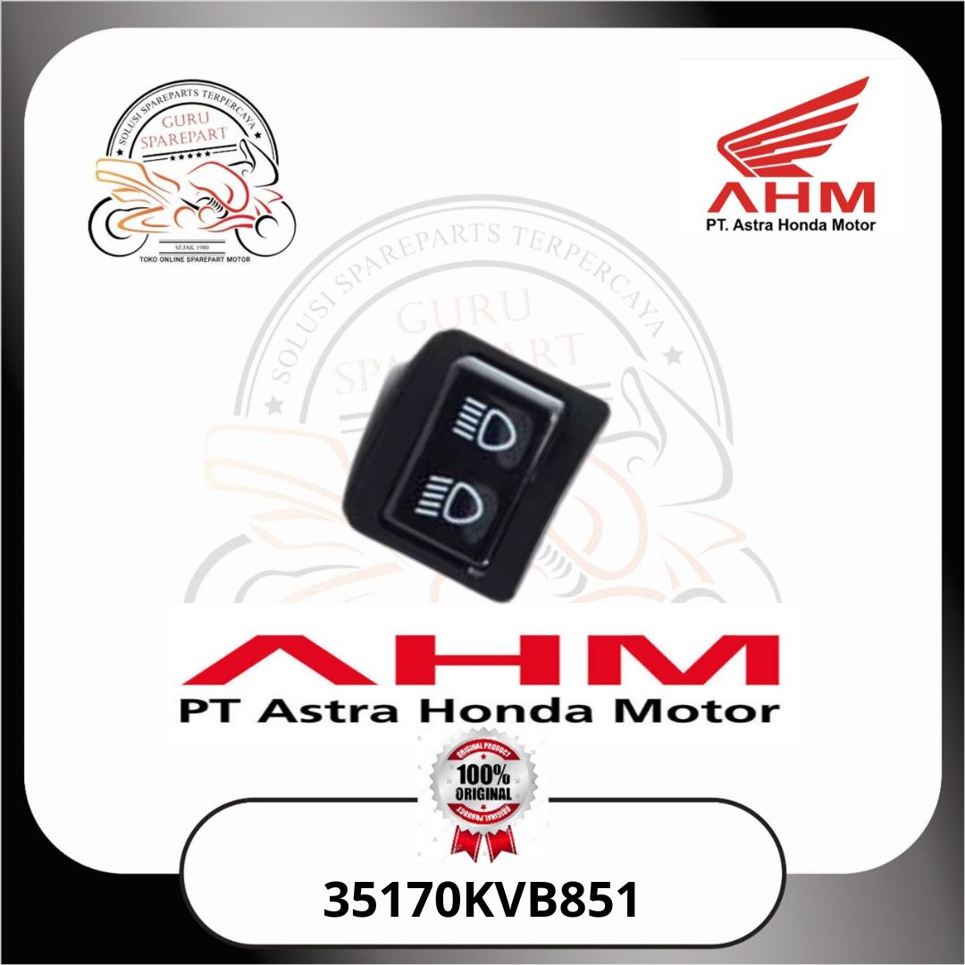 Honda Saklar Dimmer Honda Beat Karbu 35170KVB851