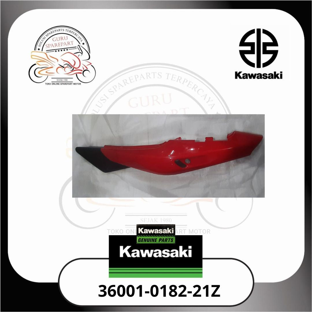 Kawasaki Cover Side Body Samping Kiri Merah Ninja RR Old  36001-0182-21Z