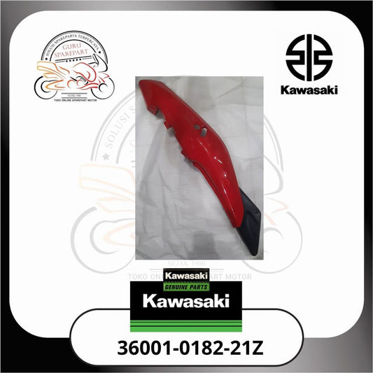 Kawasaki Cover Side Body Samping Kiri Merah Ninja RR Old  36001-0182-21Z
