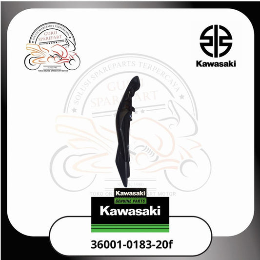 Cover Body Belakang Ninja RR Lama Hitam Kanan Original Kawasaki 20f