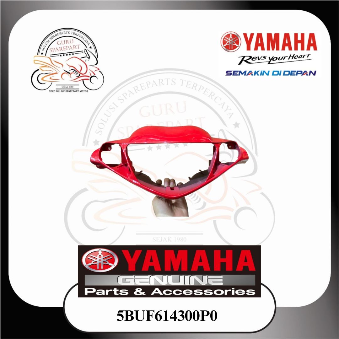Batok Depan Y125Z Merah Original Yamaha 5BUF614300P0