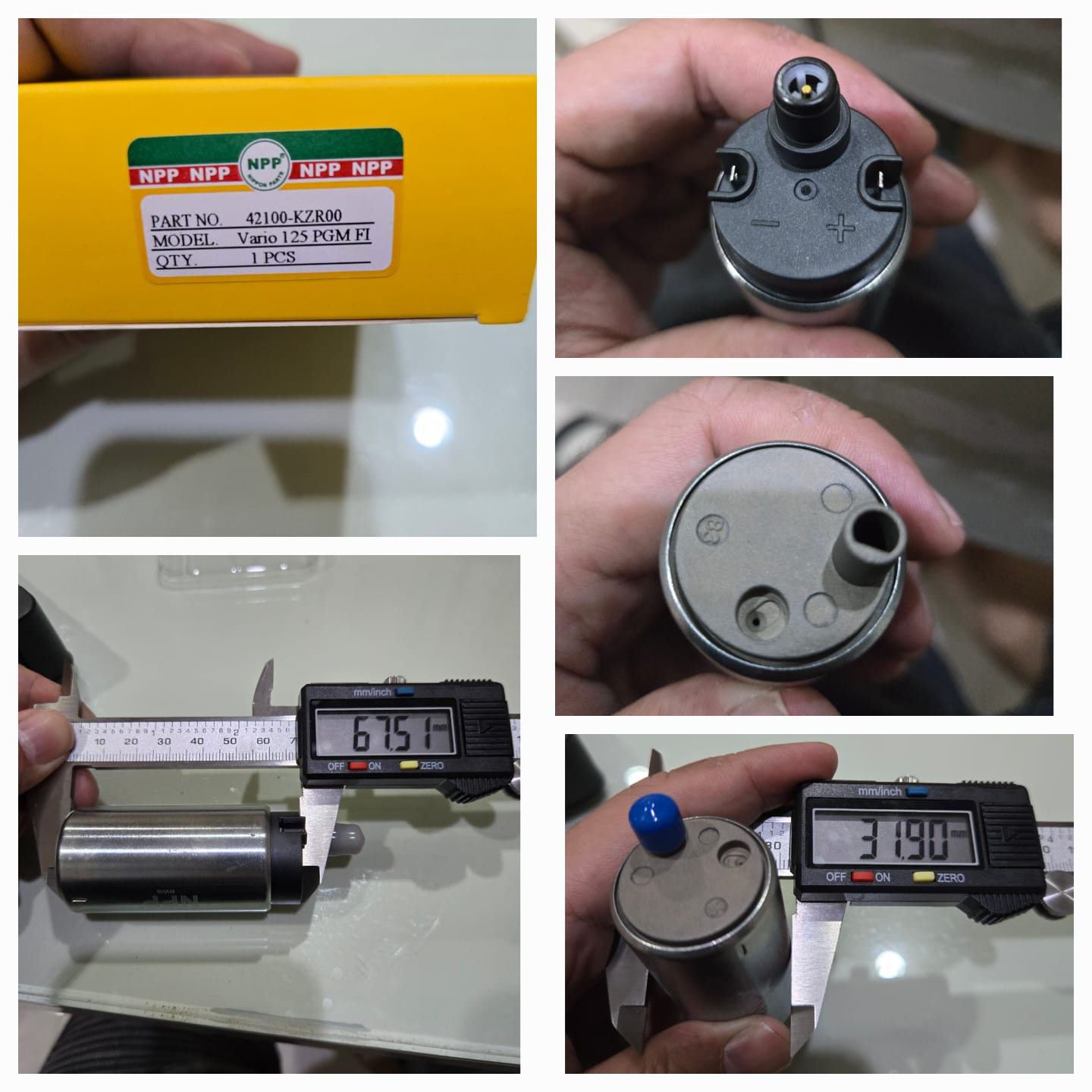 Npp Dinamo rotak  Fuel Pump vario 125 Pgm Fi
