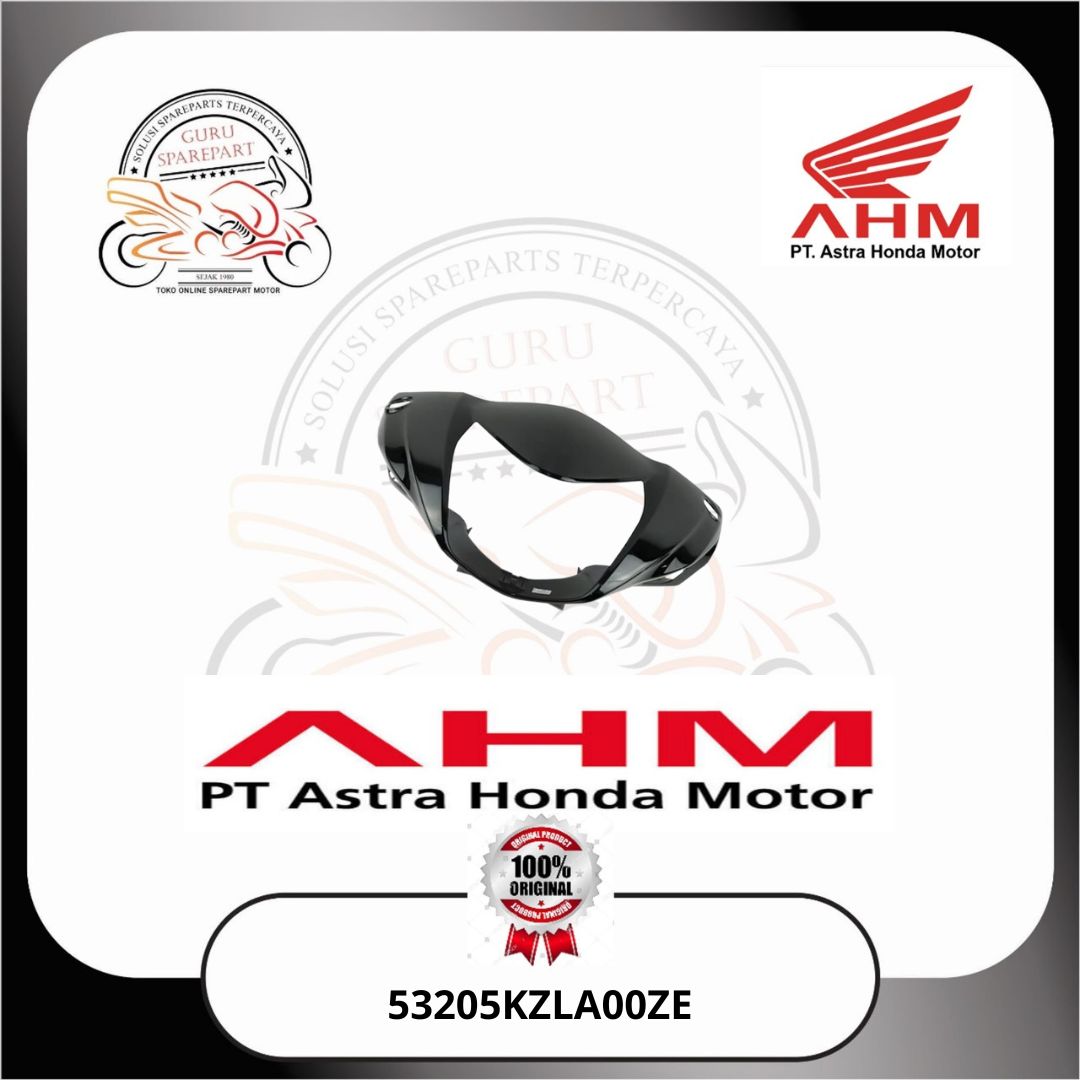 Honda Batok Kepala Depan Hitam Honda Spacy Karburator 53205KZLA00ZE