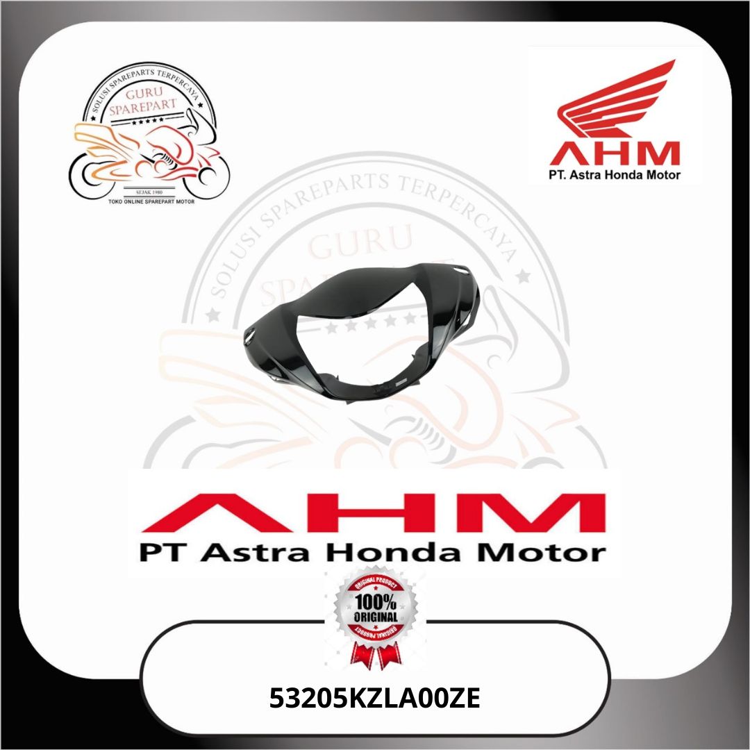 Honda Batok Kepala Depan Hitam Honda Spacy Karburator 53205KZLA00ZE