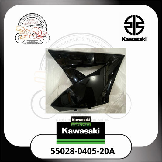 kawasaki Fairing Cowling Bawah Kiri Ninja RR New Hitam Ori 55028-0405-20A