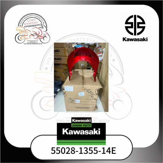 Kawasaki Panel Fairing depan batok lampu depan Ninja RR Old Original 55028-1355