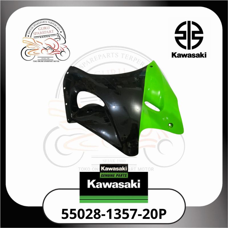 Kawasaki Fairing kanan Ninja RR Old cowl lower right Original 55028-1357