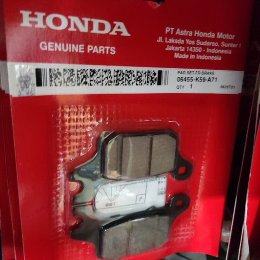 Honda kampas rem  cakram depan  new vario 125 esp & new vario 150 esp 06455K59A71 Dispad