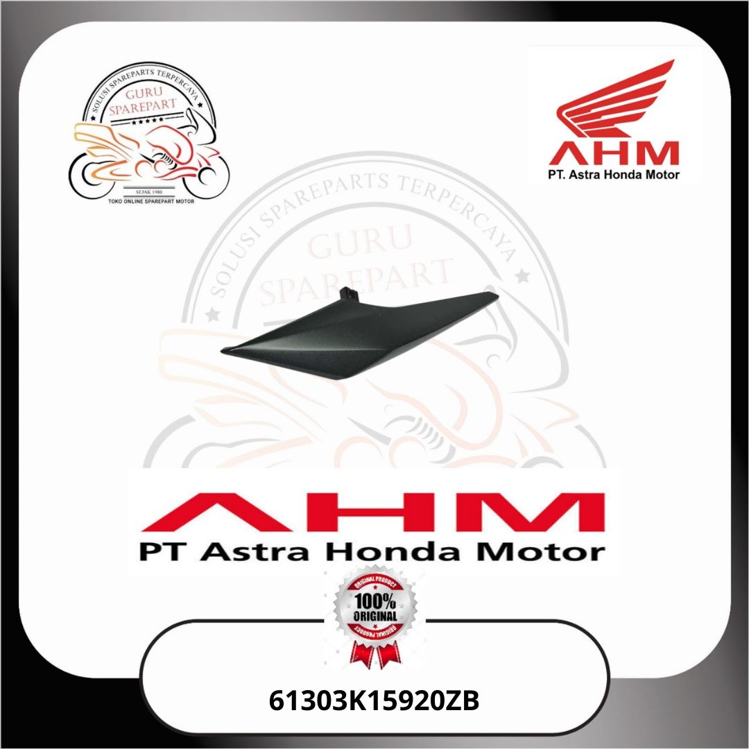 Honda Cowl L Front Side Hitam New CB150R StreetFire K15G & New CB150R Streetfire K15M 61303K15920ZB
