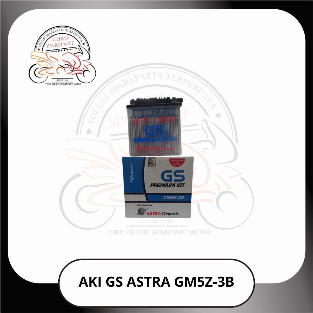 GS ASTRA Aki baterai basah motor suprax mio rxk satria 5bp thunder 1s7