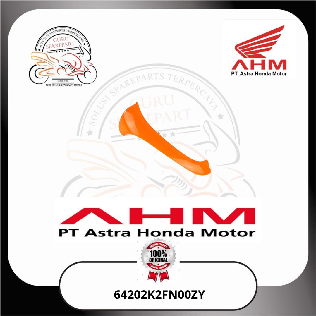 Honda Cover Depan Kiri Oranye Honda Scoopy K2F 64202K2FN00ZY