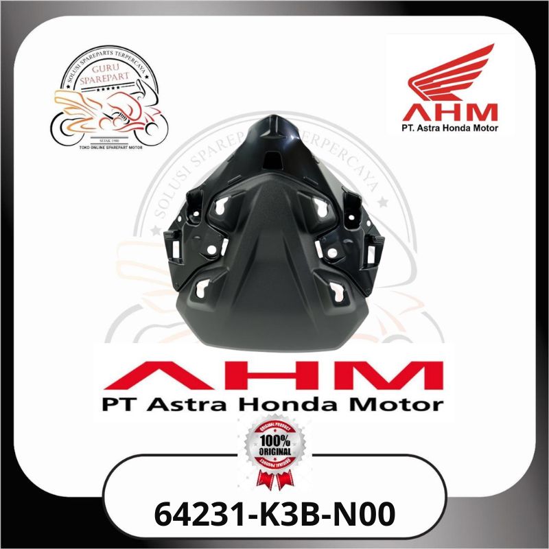 Honda Cover Front Upper Hitam Honda CB150X 64231K3BN00