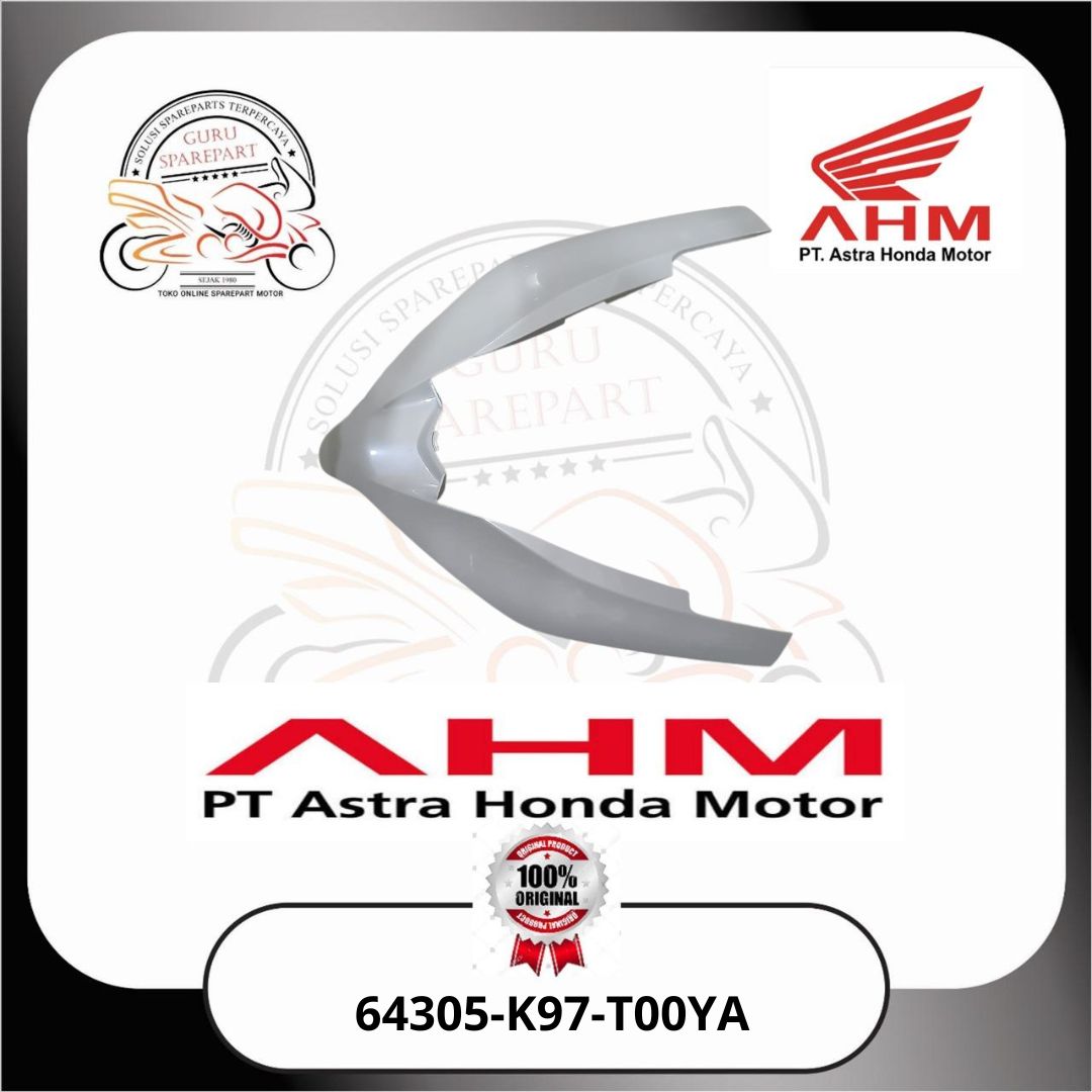 Honda Garnish FR Putih PCX 150 64305K97T00YA
