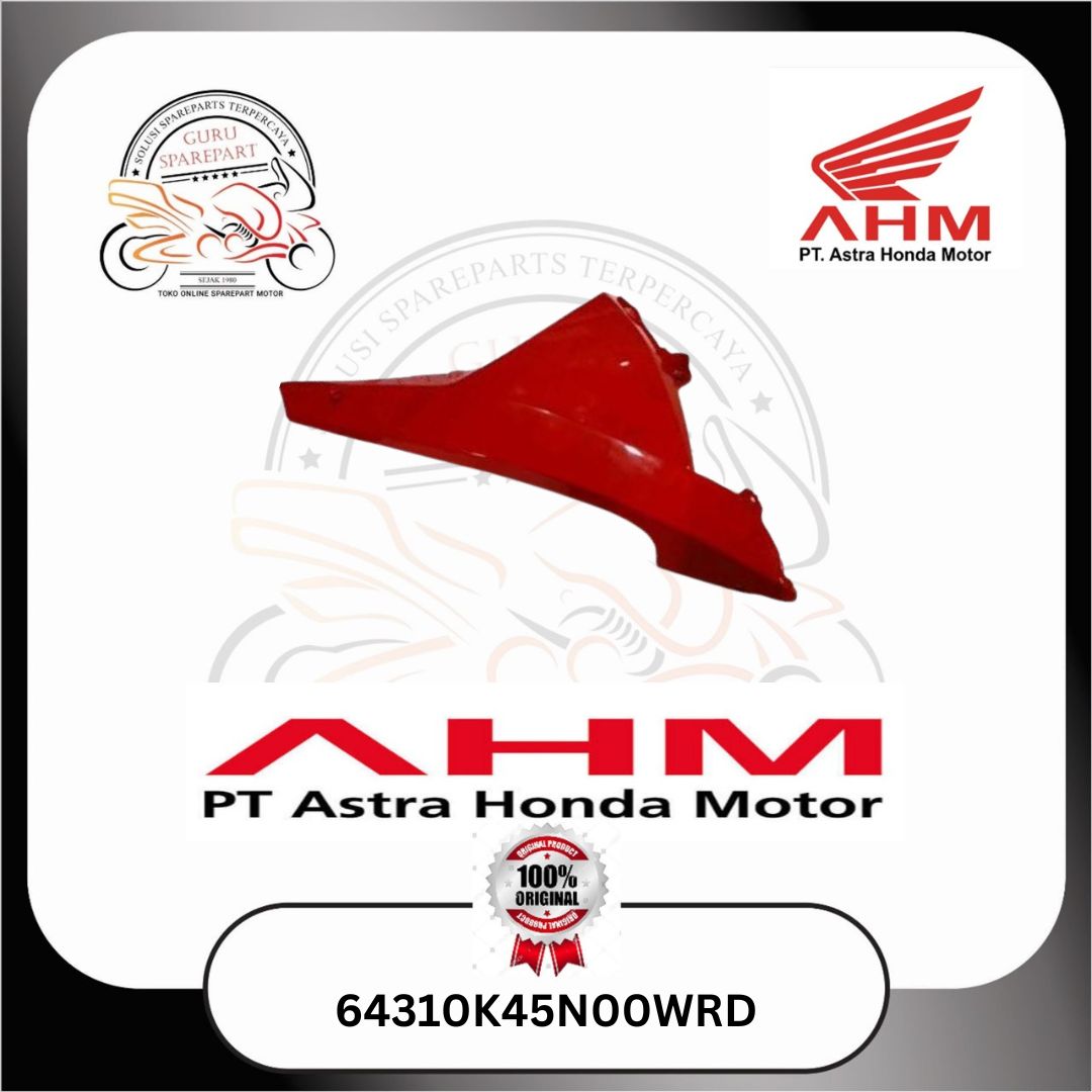 Honda Cowl  Right Under  Kanan Merah CBR 150R 64310K45N00WRD