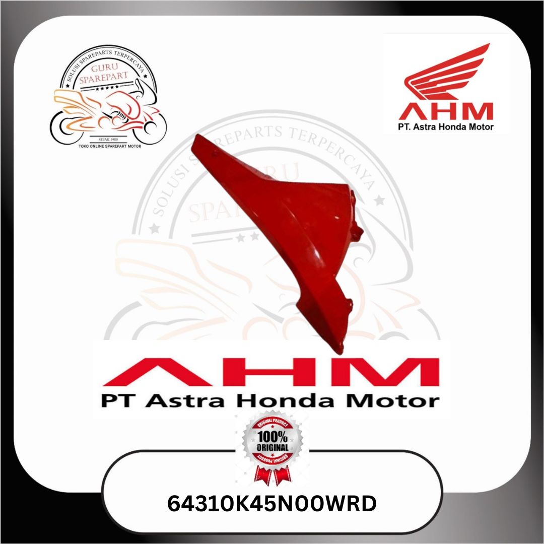 Honda Cowl  Right Under  Kanan Merah CBR 150R 64310K45N00WRD