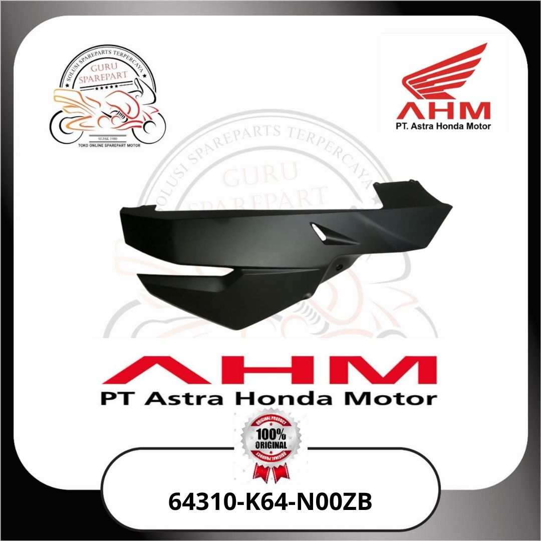 Honda Cowl Comp Right Under Hitam Doff CBR 250RR 64310K64N00ZB