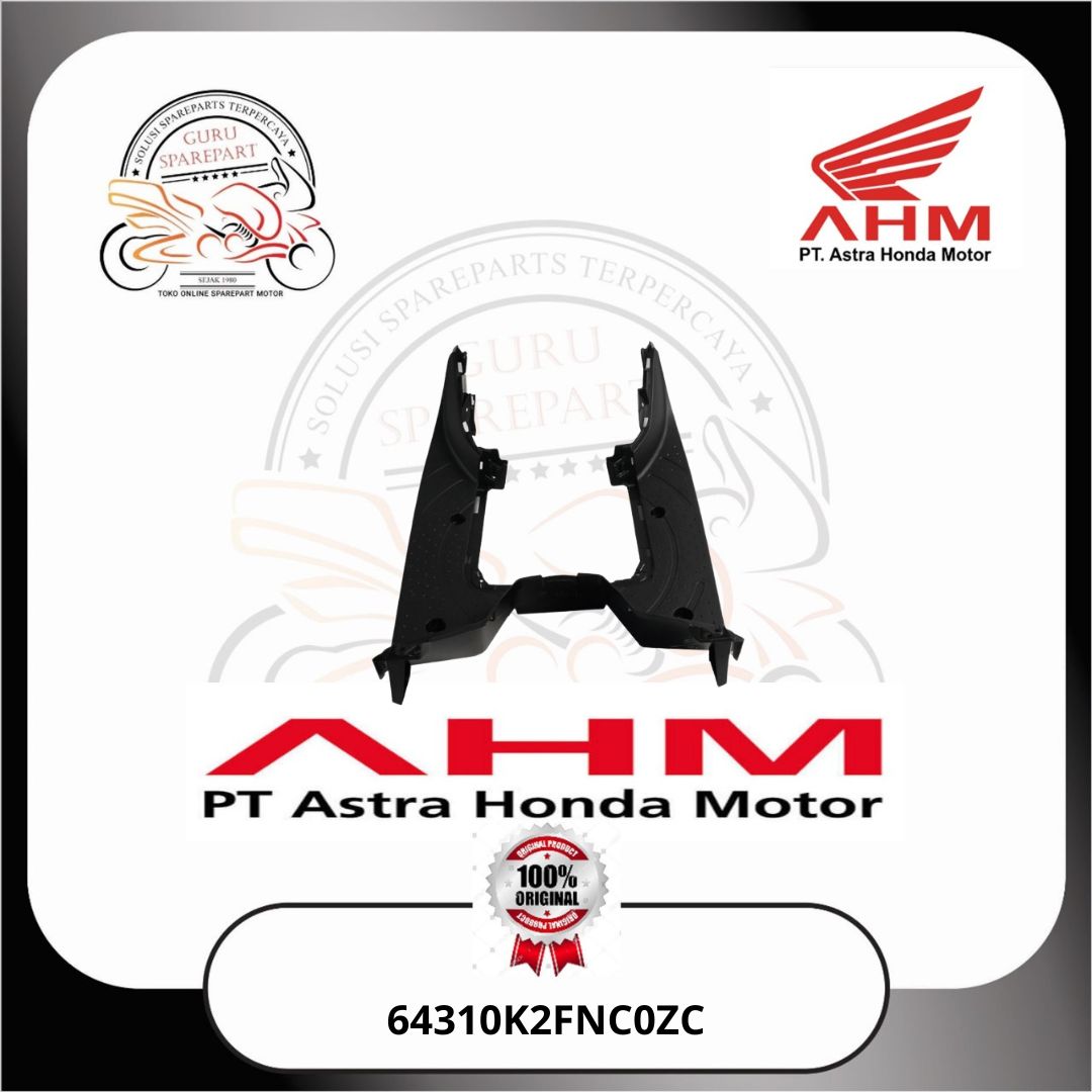 Honda Cover Pijakan Kaki Hitam Honda Scoopy K2FP 64310K2FNC0ZC