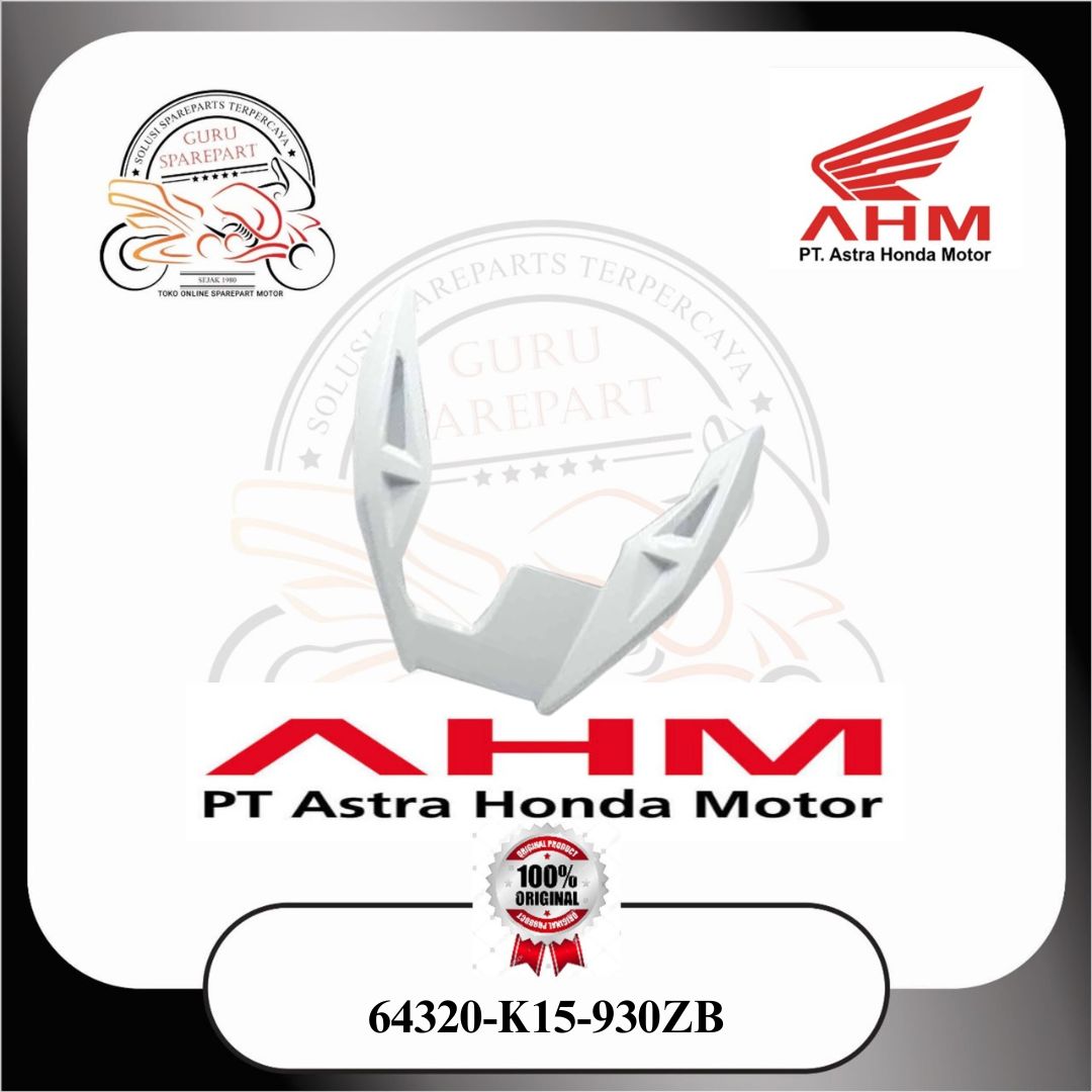 64320K15930ZB Honda Cowl Under Center Putih New CB150R Streetfire K15G