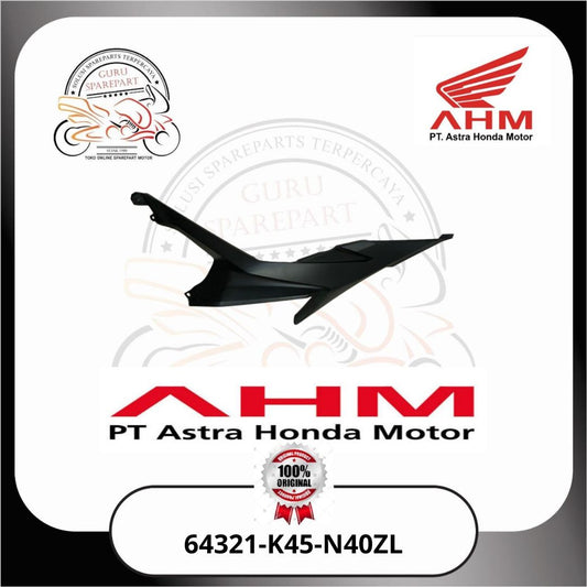 Honda Cowl B R Middle MT GN BL hitam doff Honda New CBR 150R v2 64321K45N40ZL