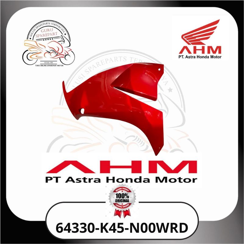 Honda Cover Body Samping Kanan Merah Honda CBR 150R 64330K45N00WRD