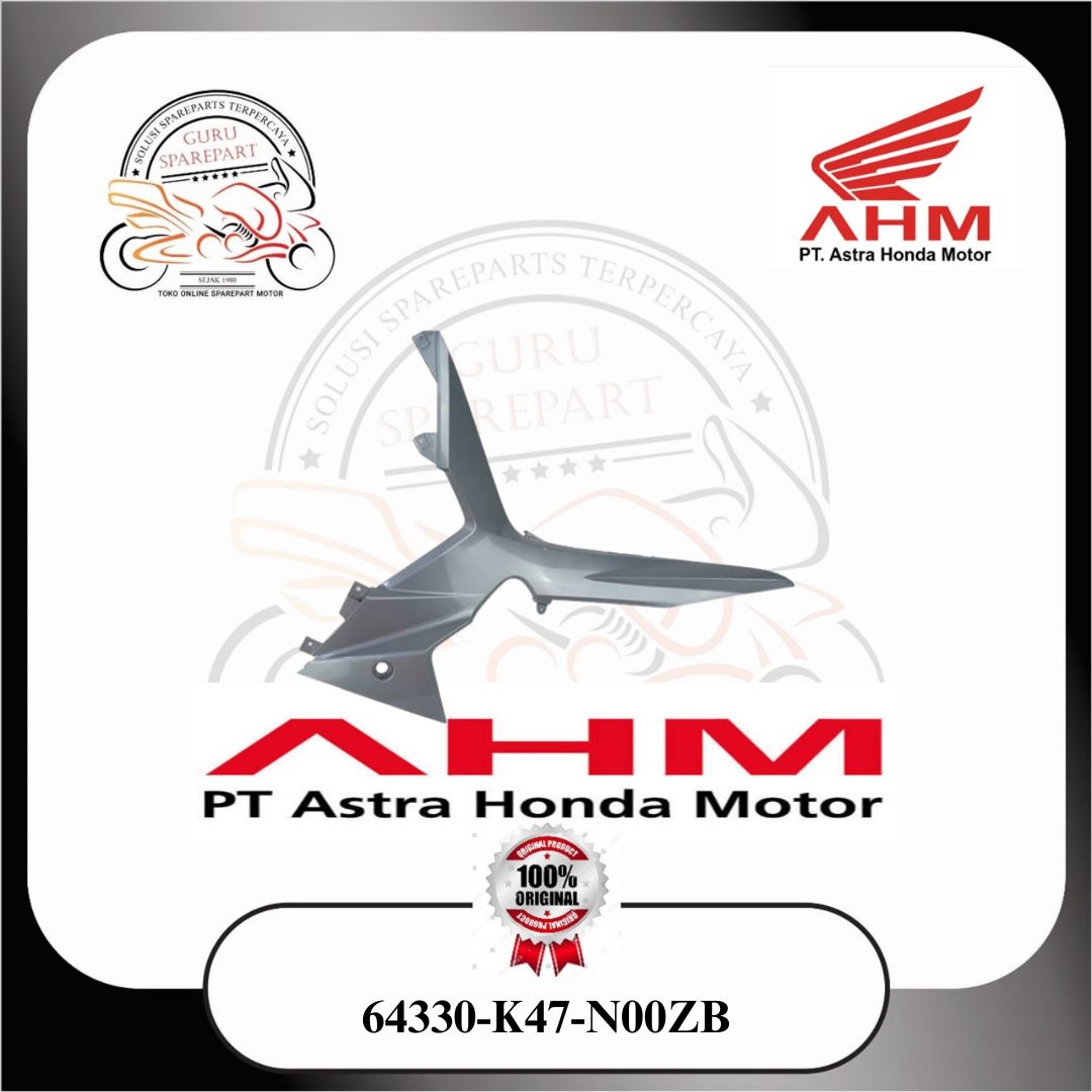 64330K47N00ZB Honda Cover Body Tengah Kiri Blade 125 FI K47