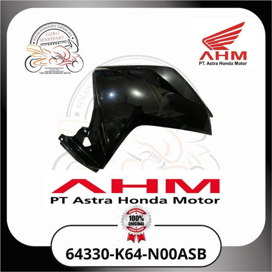 Honda Cowl Right Middle Hitam Metalik CBR 250RR 64330K64N00ASB