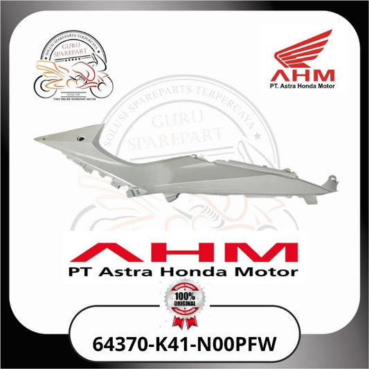 Honda Cover Body Kanan Putih Honda Supra X 125 FI 64370K41N00PFW