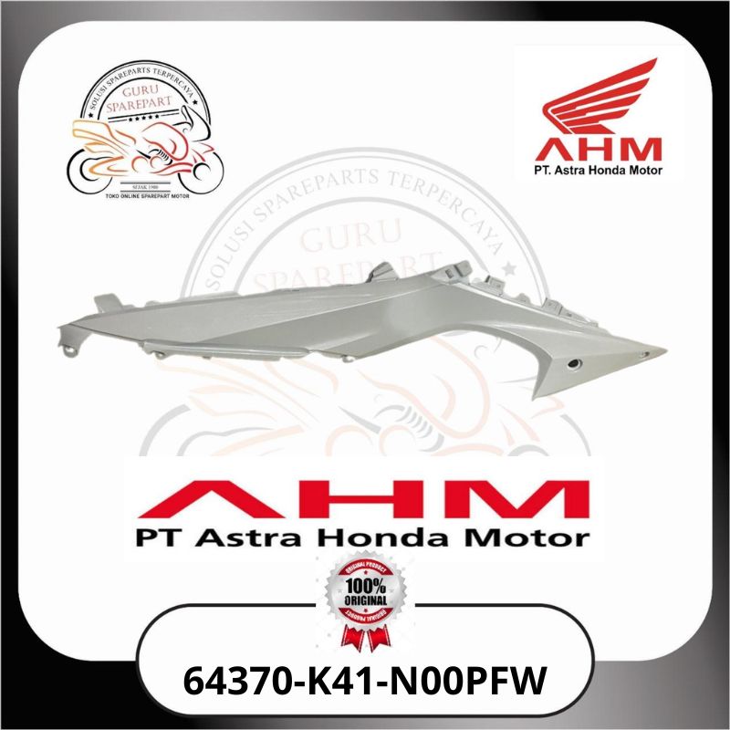 Honda Cover Body Kanan Putih Honda Supra X 125 FI 64370K41N00PFW