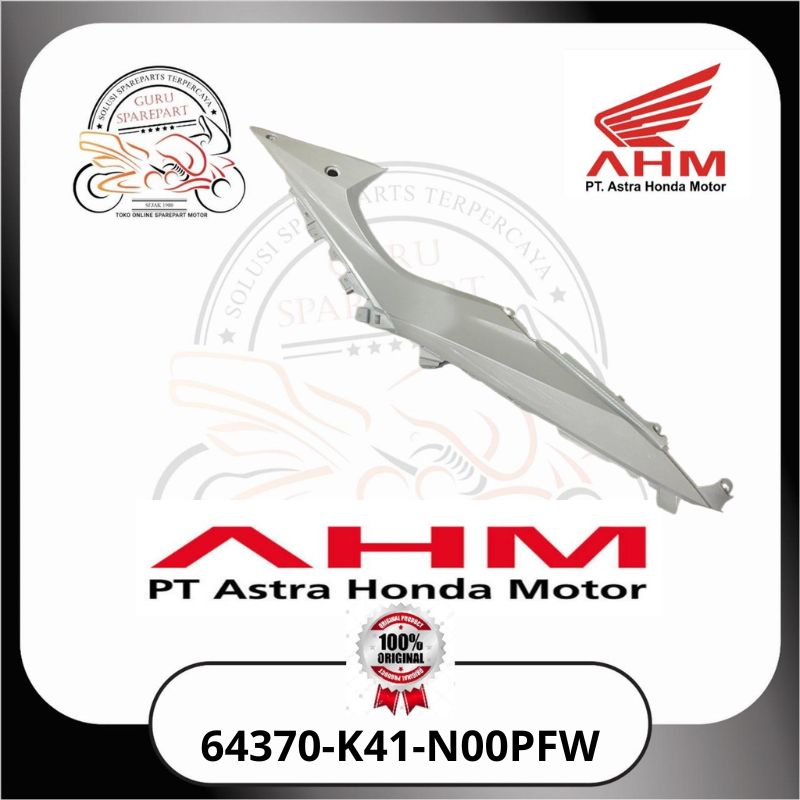 Honda Cover Body Kanan Putih Honda Supra X 125 FI 64370K41N00PFW