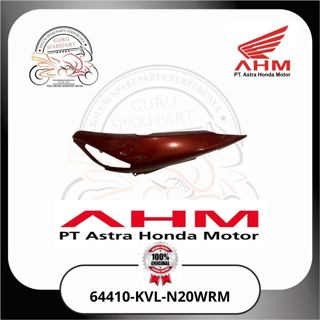 Honda Cover Body  Kanan Merah Maron Supra X 125 64410KVLN20WRM