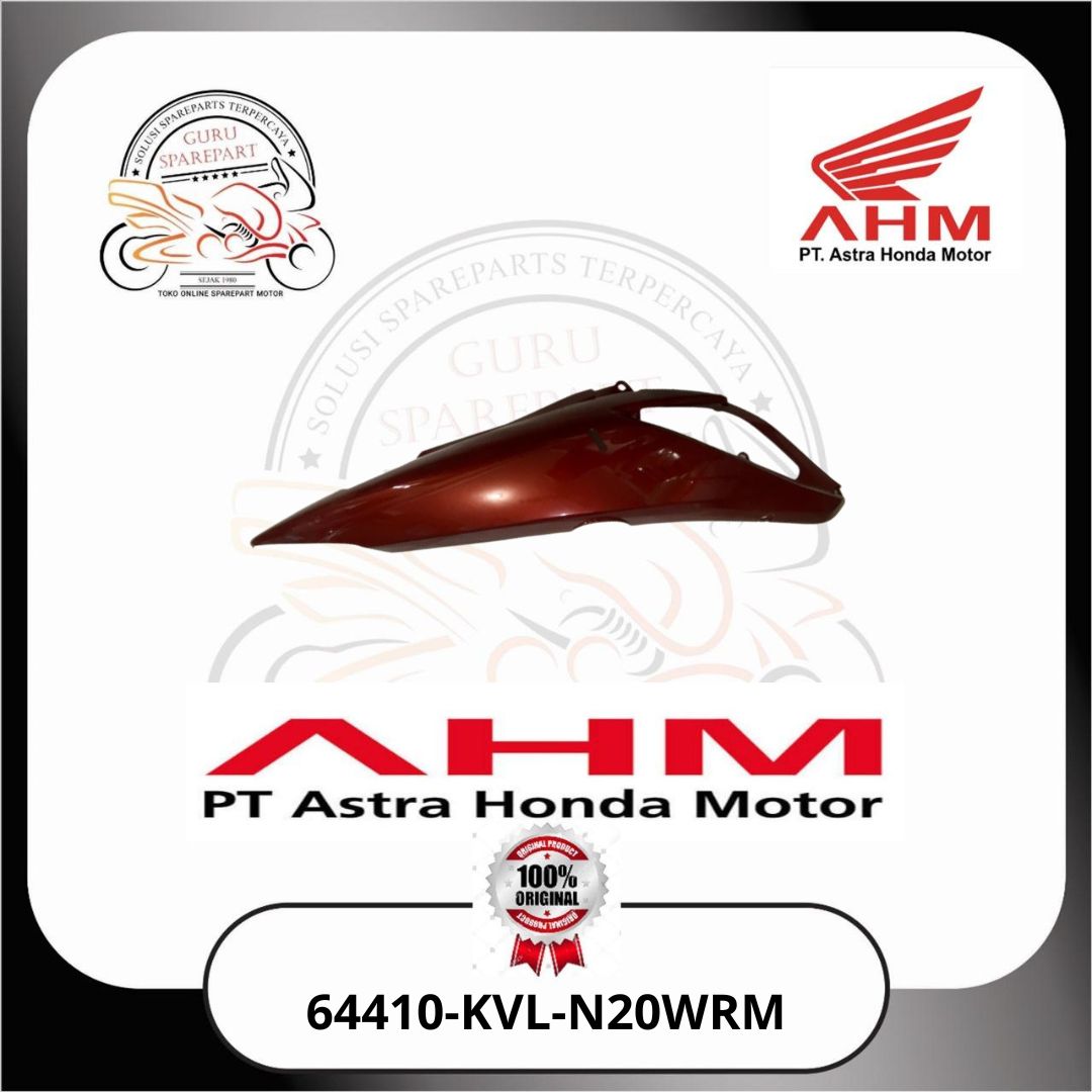 Honda Cover Body  Kanan Merah Maron Supra X 125 64410KVLN20WRM